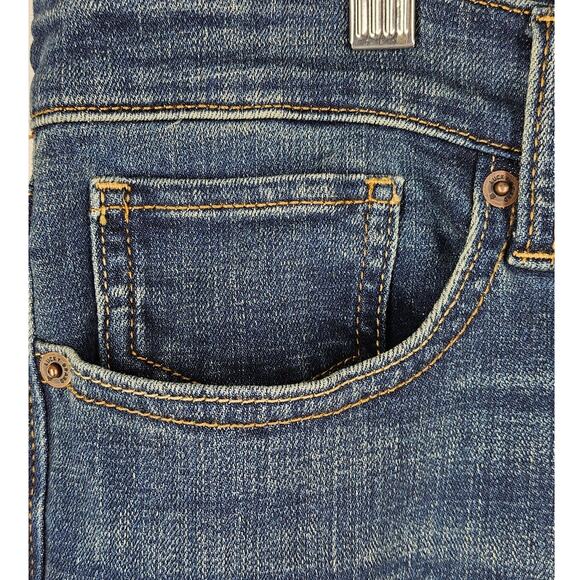 LUCKY BRAND WOMEN'S MID RISE CROP AVA BLUE JEANS SIZE 14/32 - Picture 5 of 13